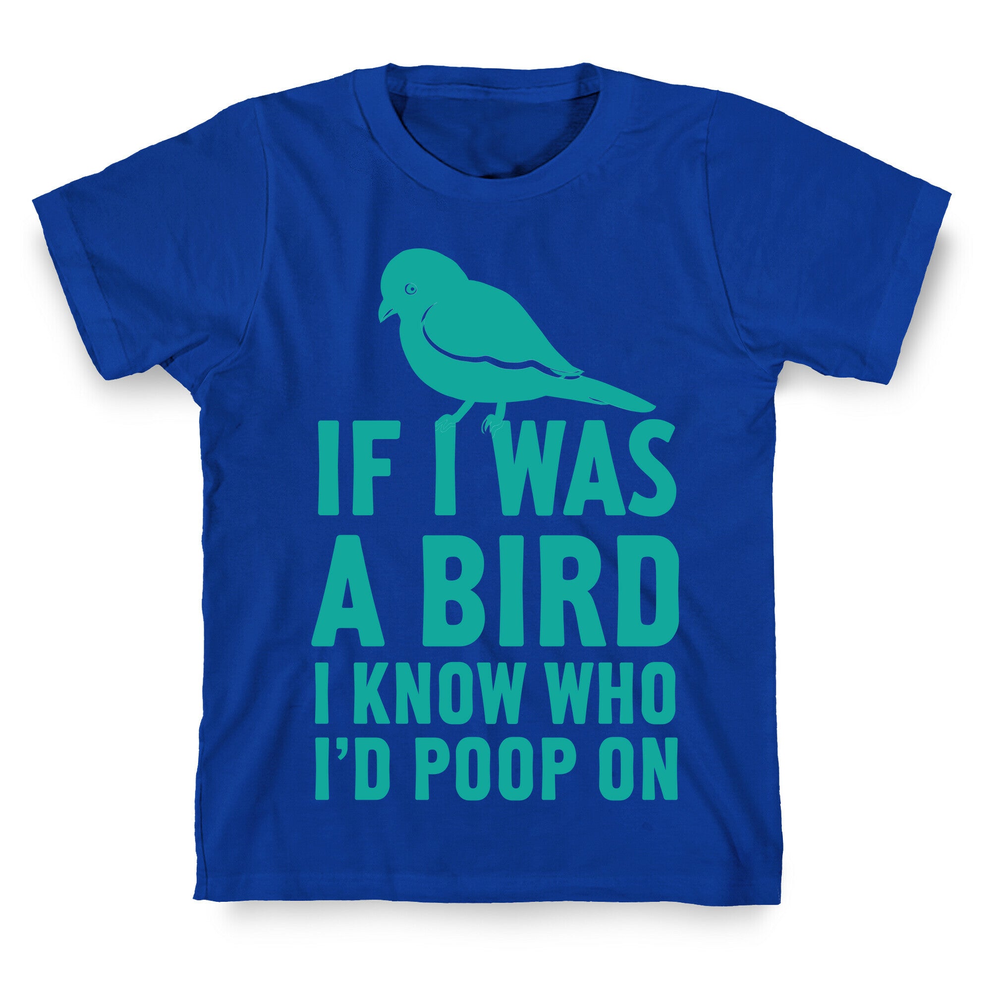 If I Was a Bird I Know Who I'd Poop On T-Shirt